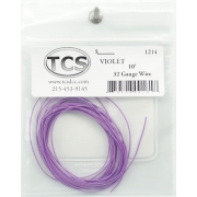 TCS 10 FT VIOLET 1214 #32 DECIDER WIRE